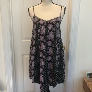 AE FLOWY INDIE PATTERN BOHO MINI DRESS